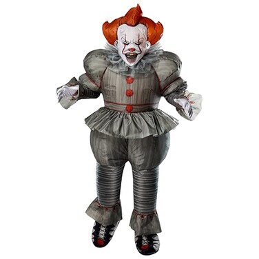 Rubies IT Movie Pennywise Inflatable Costume for Adults Unisex One Size