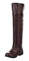 ACE SHOCK Mens Cosplay Boots Knee High Equestrian Riding Tall Boots Costume Shoes 125 Brown