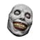 WYH Scary Halloween Mask Smiling Demons Horror Scariest Creepy White Masks with Eye for Cosplay