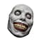 WYH Scary Halloween Mask Smiling Demons Horror Scariest Creepy White Masks with Eye for Cosplay