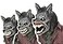 California Costumes Werewolf AniMotion Mask