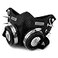 crazy hunter Steampunk Mask Cosplay Skull Masque Menwomen Gothic Leather Mask