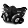 crazy hunter Steampunk Mask Cosplay Skull Masque Menwomen Gothic Leather Mask