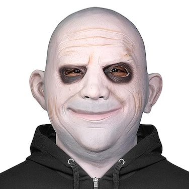 Zadin Premium Quality Enigmatic Uncle Freak Halloween Costume Mask Classic Dark Comedy Character Mask Old Uncle Mask