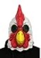 XCOSER Rooster Cock Mask Full Head Props for Halloween Cosplay Latex