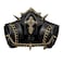 vogueteen Steampunk Spike Punk Goth Gas Mask MenWomen Cosplay Costume Masquerade Mask