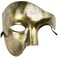 KEFAN Mens Mask Masquerade Mask Phantom of The Opera Half Face Mask Gold