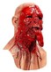 LEKA NEIL Horror Vampire Demon Mask Realistic Zombie Mask One Size Fits Most Ages 14 Blue