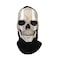 RRANYF Creepy Halloween Ghost Skull Mask for Men Adult Realistic Latex Helmet Scary Skeleton Game C