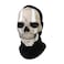 RRANYF Creepy Halloween Ghost Skull Mask for Men Adult Realistic Latex Helmet Scary Skeleton Game C