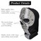NTSWZYS Halloween Skull Full Face Mask Scary Latex Ghost Skeleton Helmet for Cosplay Party Props Outdoor War Game Type B
