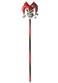 California Costumes Mens Psycho Jester Cane RedBlack One Size