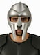 Fine Peak Mf Doom Mask Roman Gladiator Helmet Face Mask MF Doom Medieval Viking MASK Roman Gladiator Helmet Face Mask MF Doom Viking MASK Silver