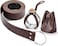 Sintege Renaissance Costume Accessories Women Medieval Viking Potion Bottle Belt Medicine Drawstring Pouch for HalloweenBrown
