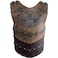 HiiFeuer Viking Faux Leather Embossed Langskip Chest Armor Retro Medieval Knight Leather Armor for LARPCosplay Brown B