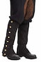 Rubies Mens Adult Steampunk Suede Spats Costume Accessory Black One Size