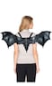 Himine Adult Nonwoven Dragon Wings Cosplay Props Black