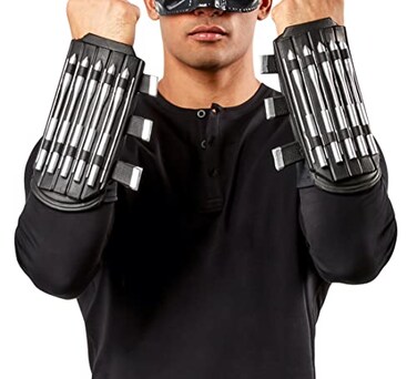 Rubies The Batman Batman Gauntlets for Adults Mens No Size
