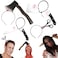 meetyours JOYEONDEF 4 Pcs Halloween Knife Headband Plastic Knife Axe Machete and Scissor Scary Accessories for Zombie Masquerade Party