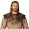 L'VOW LVOW Viking Leather Breastplate Medieval Chest Armor Renaissance LARP Knight Cosplay Warrior Costume AccessoryBrown