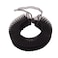 GRACEART Elizabethan Dickens Ruffle Neck Clown Collar Elizabethan Wrist Ruffs Ruffled Cuff Arm Bands One Black Collar
