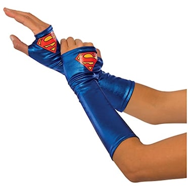 Rubies DC Comics Superheroes Supergirl Gauntlets for Adults Womens No Size