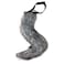 JUNBOON Faux Fur Tail for Cosplay Halloween Party Costume Dark gray
