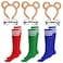 Yolyoo 9 Pieces Chipmunks Costumes Set Chipmunk Ears Headband Round Frame Glasses KneeHigh Socks for Halloween Costume