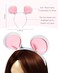 Liitrsh 12 Pcs Mouse Costume Accessories Set Mouse Headbands Round Sunglasses Folding Blind Cane White GlovesPink White Ear