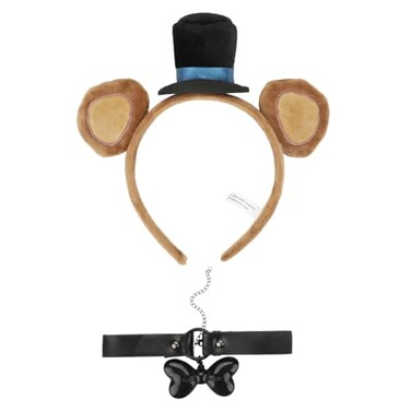 Bioworld Five Nights At Freddys Freddy Fazbear 2Piece Headband Choker Set