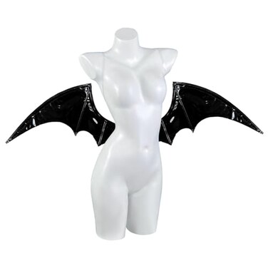 KORURACLUB Wings cosplay halloween bat wings Succubus wings clothing Accessories bat wings Devil wings Black