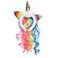Needzo Unicorn Headband with Rainbow Mane Hair Accessory