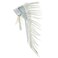 Novum Crafts Feather Headdress Native American Indian Inspired White