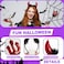 ROSAUI Devil Horns Halloween Headband and Sequin Devil Pitchfork Trident Set Red Black Costume Accessories for Adults Men and Women Perfect for Halloween Masquerade Balls and Carnivals