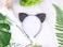 Bonnie Z. Leonardo Bonnie Z Leonardo Furry Padded Grey Leopard Cat Ears Headband