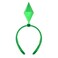 SUPWISER Diamond Headband Attachment Adjustable Gaming Headset Decoration Green and YellowRed Halloween Cosplay Accessories Green