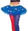 Rubies DC Comics Superheroes Wonder Woman Tutu Skirt for Adults Womens One Size