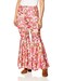 Rubies Forum Novelties Womens 60s Hippie Flower Power Bell Bottoms Costume Pink One Size