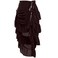 GRACEART Womens Victorian Steampunk Skirt Brown XLarge