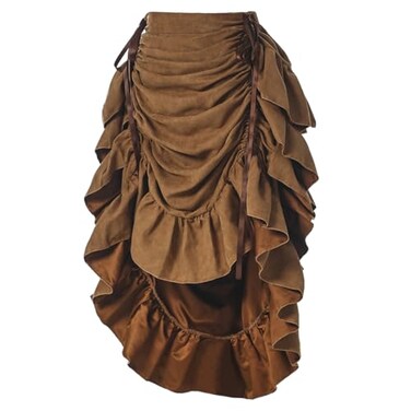 GRACEART Womens Victorian Steampunk Skirt