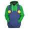 XIAMUSZ Anime Hoodie Cosplay Costume Pullover Sweatshirt M Green