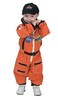 Aeromax Jr Astronaut Suit with Embroidered Cap and NASA patches ORANGE Size 1214
