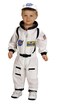 Aeromax Jr Astronaut Suit with Embroidered Cap White size 810