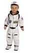 Aeromax Jr Astronaut Suit with Embroidered Cap White size 810