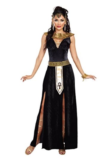 Dreamgirl Womens Exquisite Cleopatra Costume BlackGold Medium