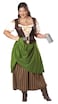 California Costumes Plus Size Tavern Maiden Costume 3X Brown