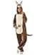 Rubies Kangaroo Comfywear Hooded Jumpsuit for Adults Unisex LXL