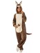 Rubies Kangaroo Comfywear Hooded Jumpsuit for Adults Unisex LXL