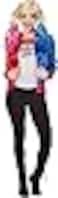 Rubies DC Villains Suicide Squad Harley Quinn Costume Kit for Adults Womens Medium