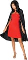 Rubies 45 Black Taffeta Cape for Adults Unisex No Size